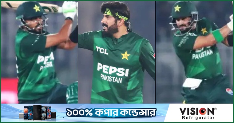 বাবর-ফারহানের ঝড়ের পর উসমানের হ্যাটট্রিকে ফাইনালে পাকিস্তান
